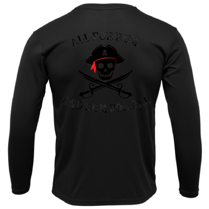 Tampa Bay "All For Rum and Rum For All" Long Sleeve UPF 50+ Dry-Fit Shirt