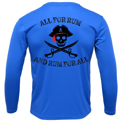 Tampa Bay "All For Rum and Rum For All" Long Sleeve UPF 50+ Dry-Fit Shirt