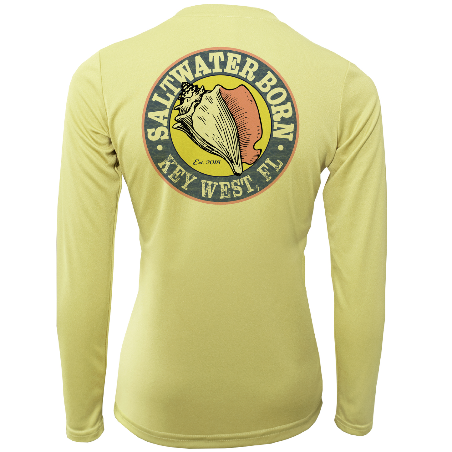 Saltwater Born State of Florida Long Sleeve UPF 50+ Dry-Fit Shirt