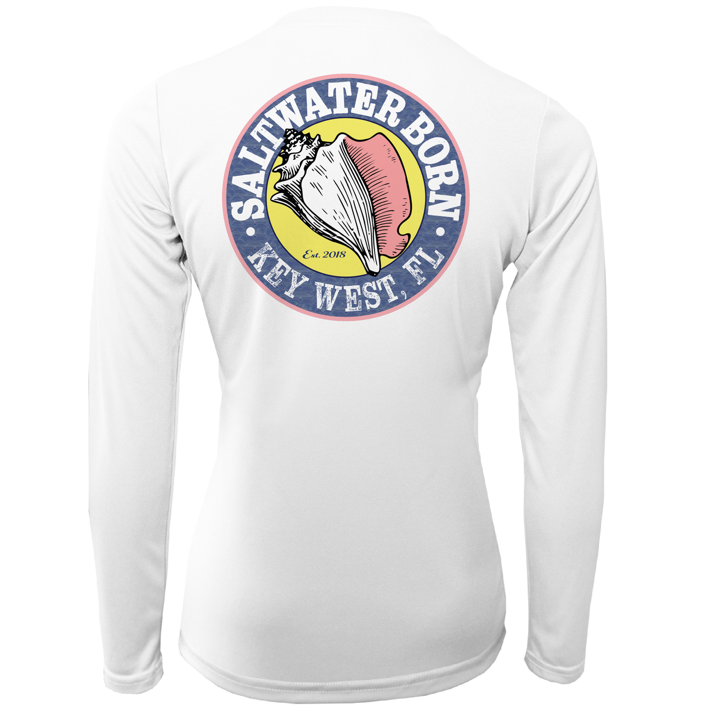 Saltwater Born Long Sleeve UPF 50+ Dry-Fit Shirt