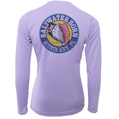 Saltwater Born Siesta Key "Saltwater Heals Everything" Long Sleeve UPF 50+ Dry-Fit Shirt