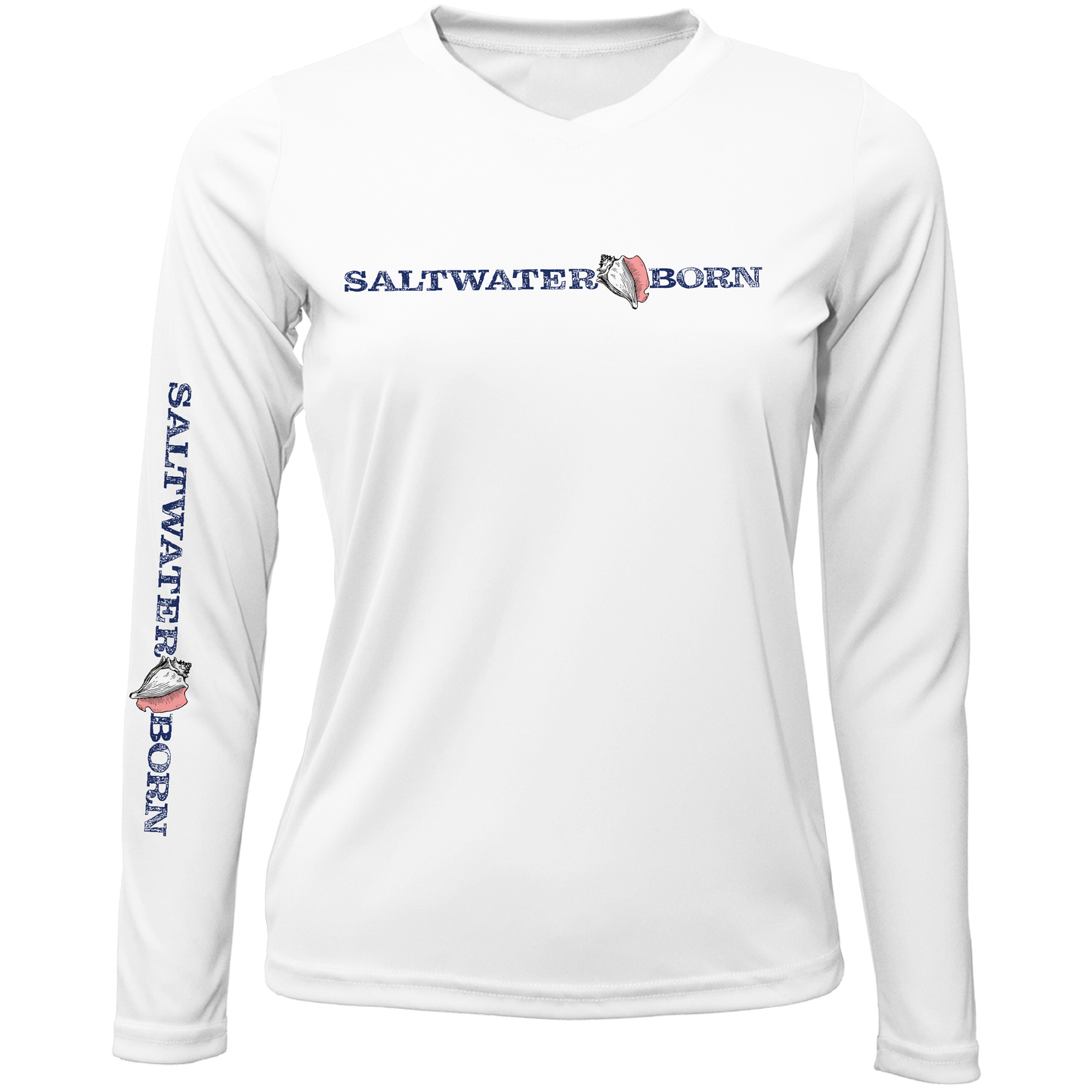 Saltwater Born Long Sleeve UPF 50+ Dry-Fit Shirt