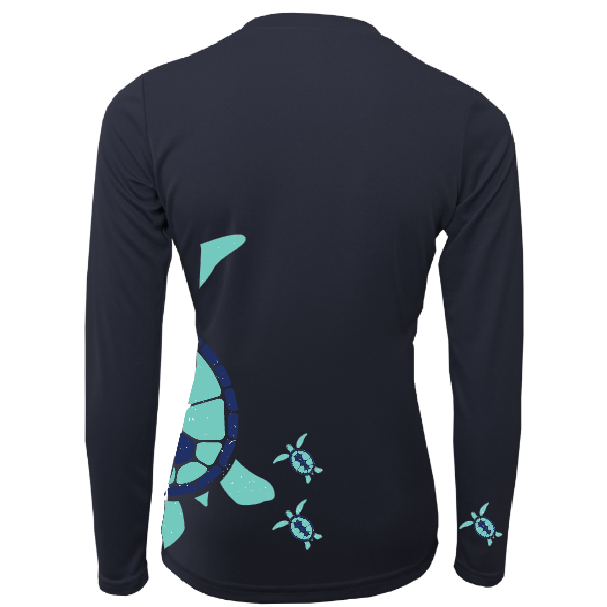 Saltwater Born Turtle Wrap Long Sleeve UPF 50+ Dry-Fit Shirt