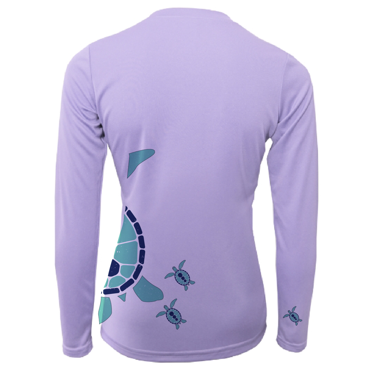 Saltwater Born Turtle Wrap Long Sleeve UPF 50+ Dry-Fit Shirt