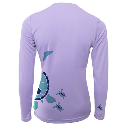 Saltwater Born Turtle Wrap Long Sleeve UPF 50+ Dry-Fit Shirt