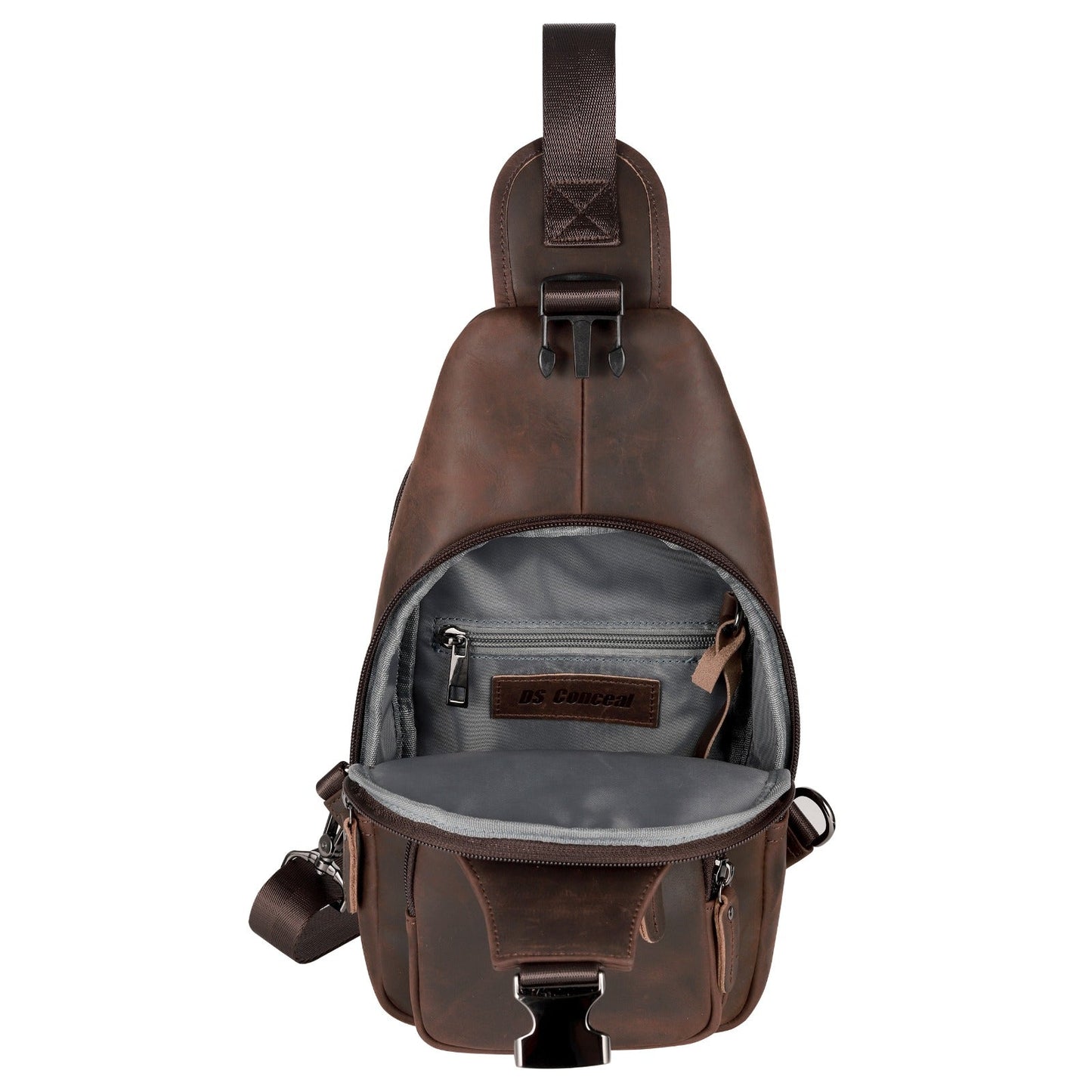 Concealed Carry Xander Leather Sling by Lady Conceal