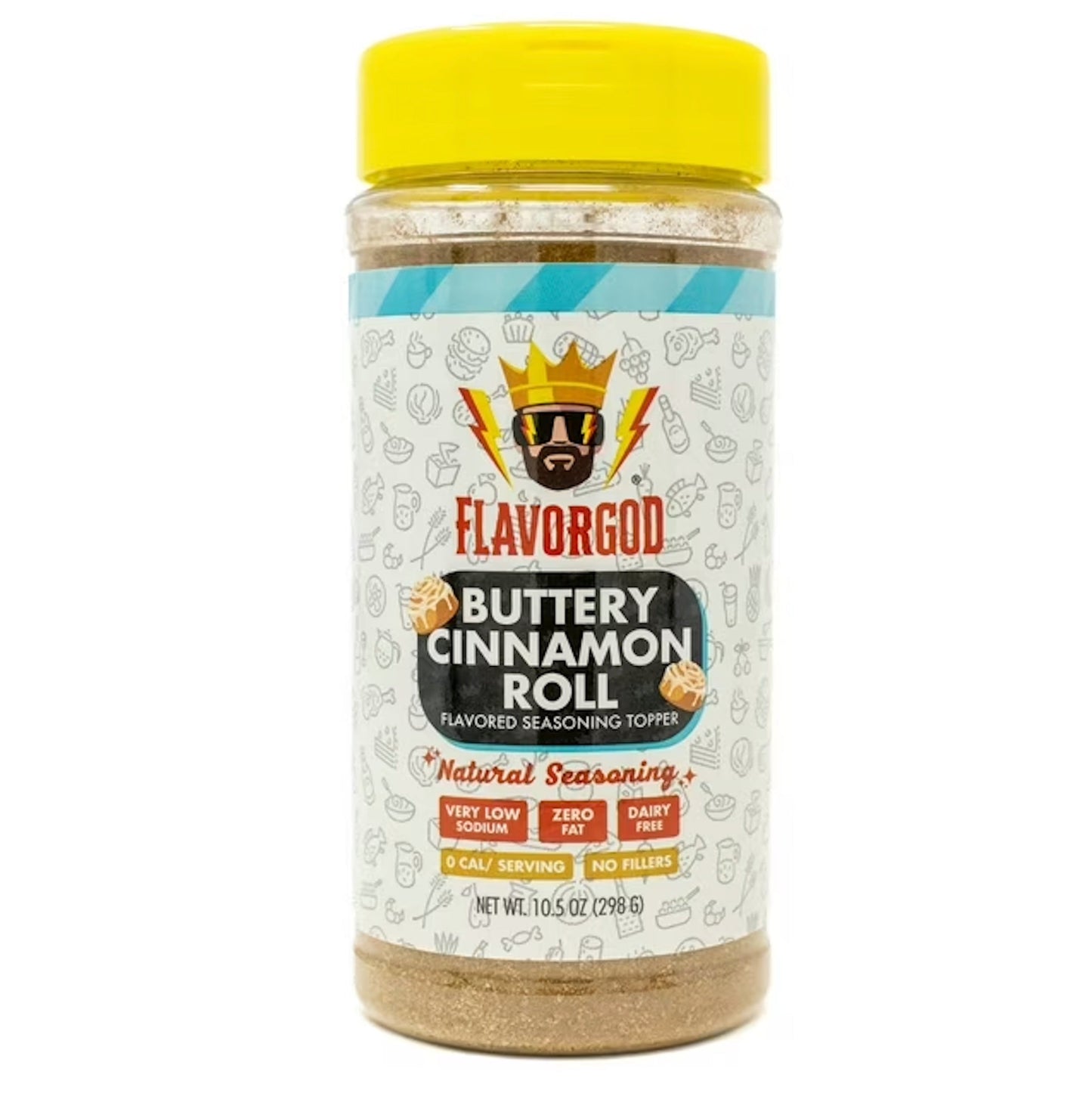 Flavor God Buttery Cinnamon Roll Topper