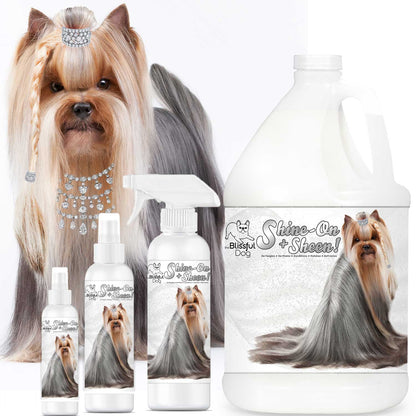 The Blissful Dog Shine-On+Sheen Dog De-Tangling Coat Spray