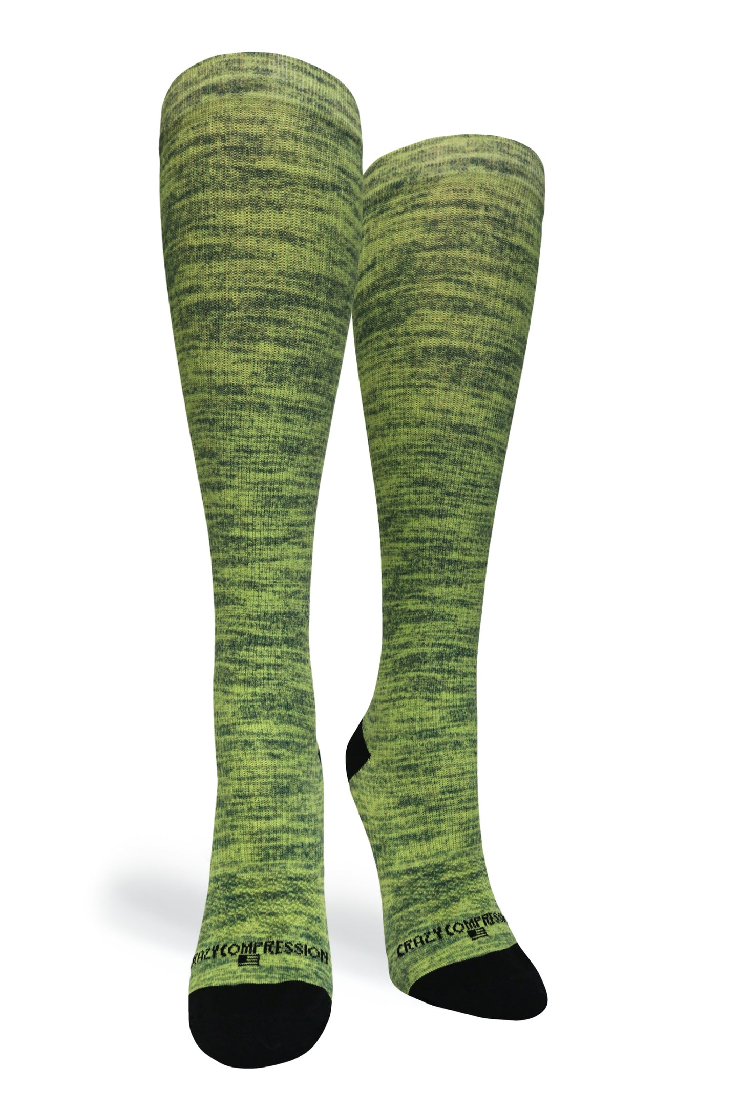 Crazy Compression Yellow Heather - (Standard & Extra Wide)