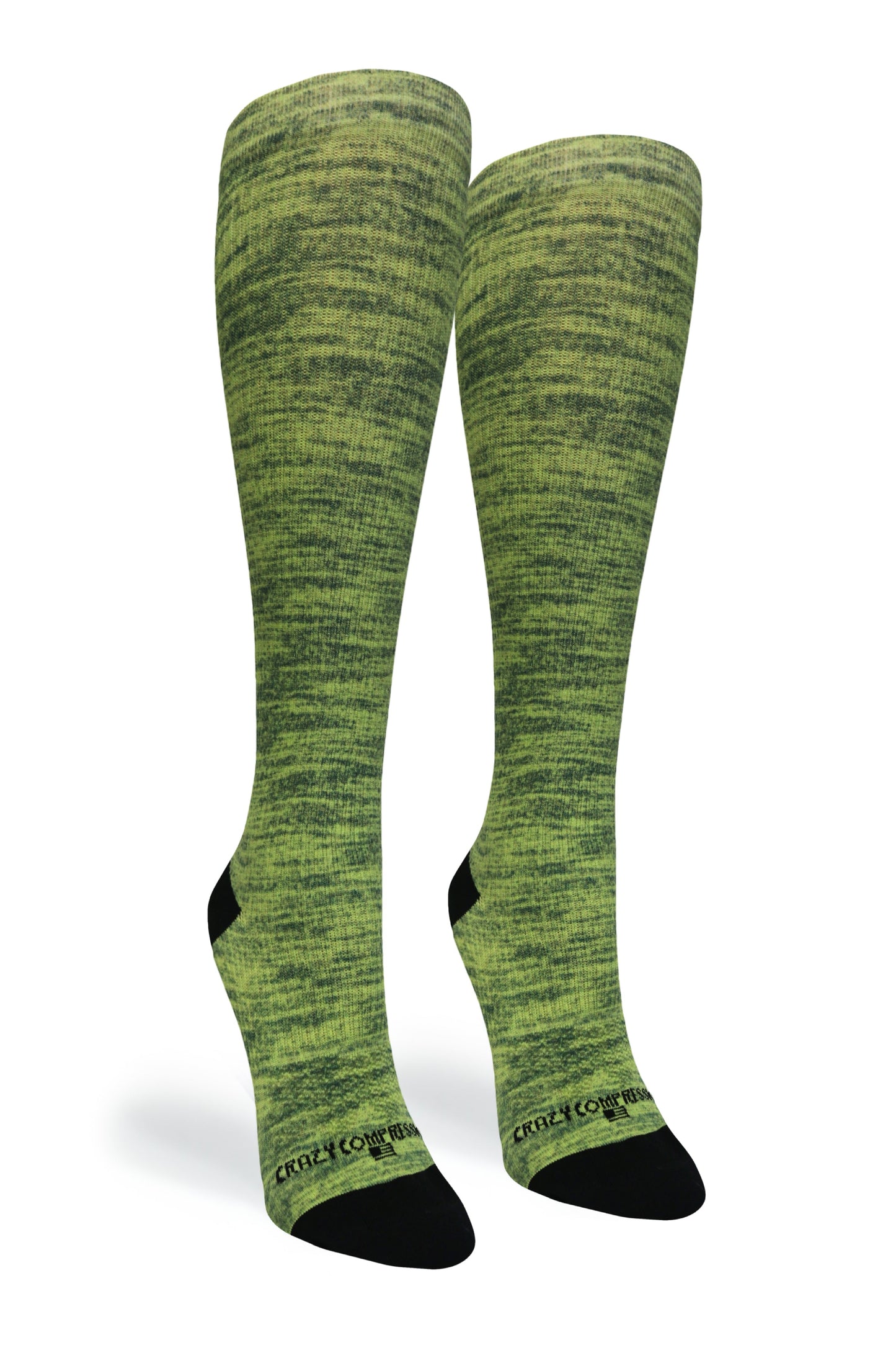 Crazy Compression Yellow Heather - (Standard & Extra Wide)