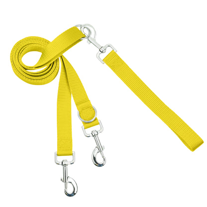 2 Hounds Design Euro Dog Leash Double Connection (Multiple Color Options)