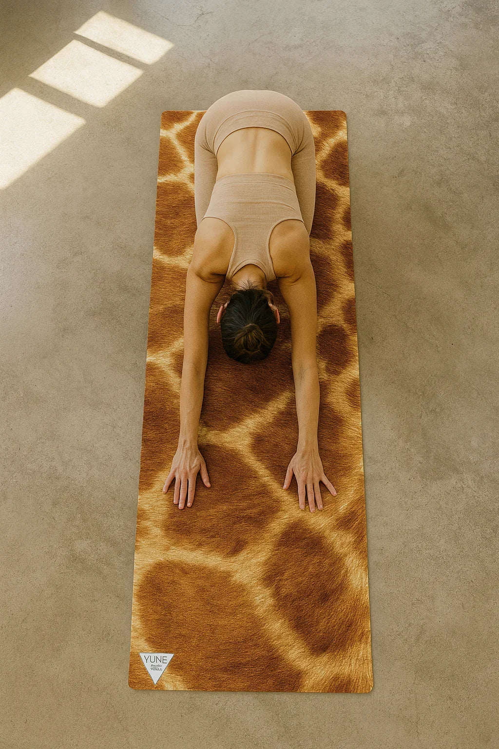 Yune Yoga Mat Giraffe 5mm