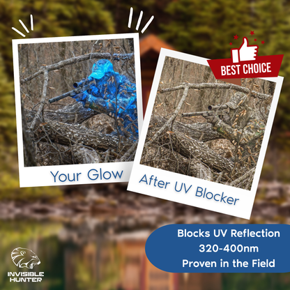 Zone Protects Invisible Hunter UV Blocker Spray + Refill