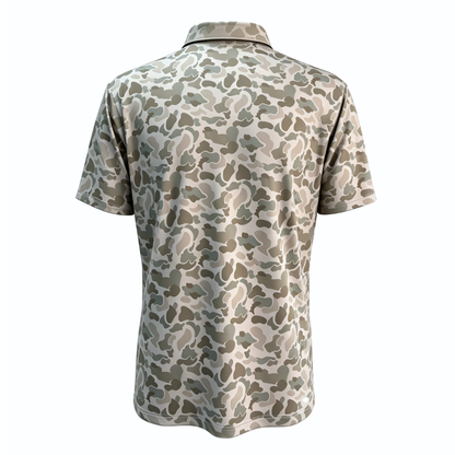 Bow Crew Apparel "Back 9 Camo" Golf Polo