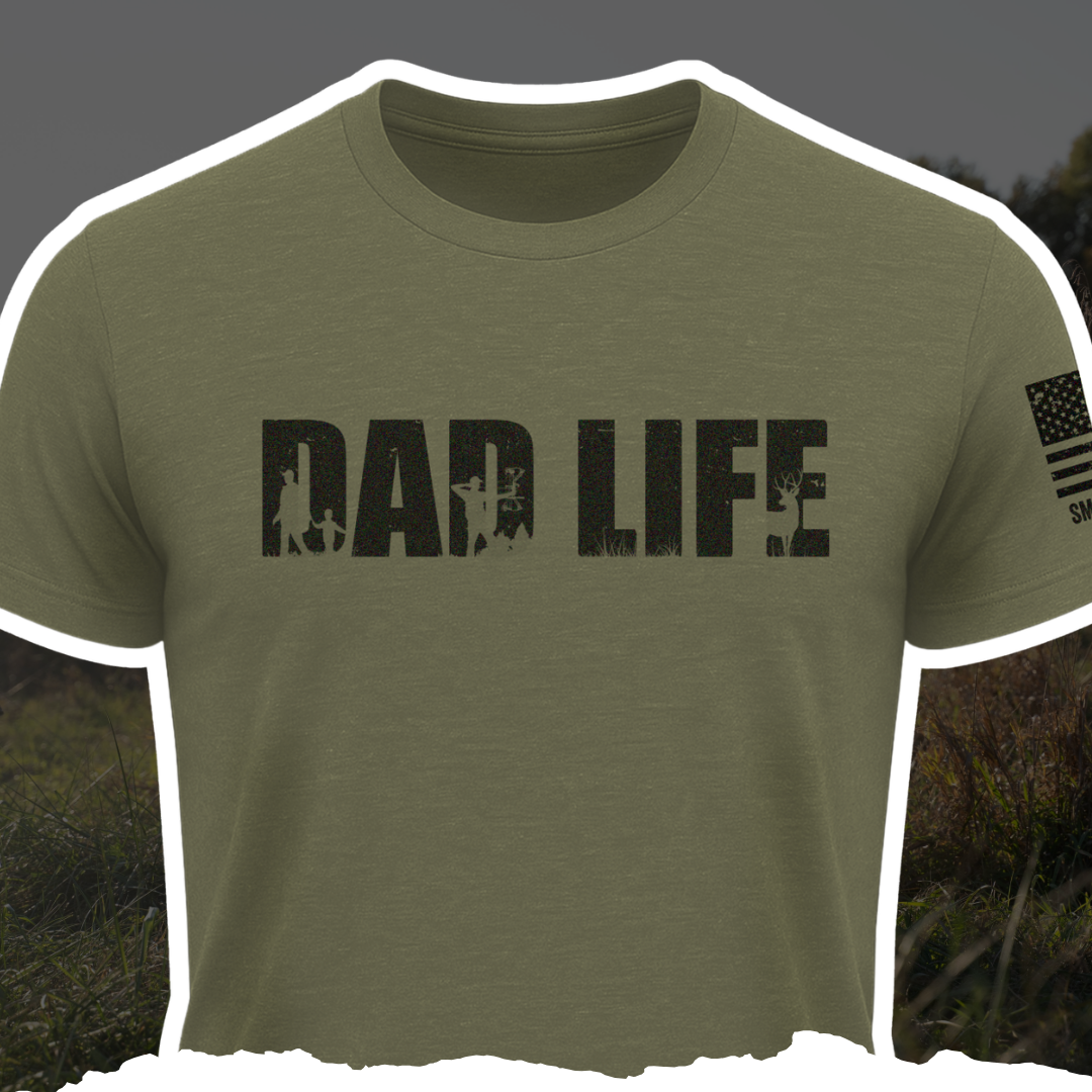 Bow Crew Apparel "DAD LIFE" Tee