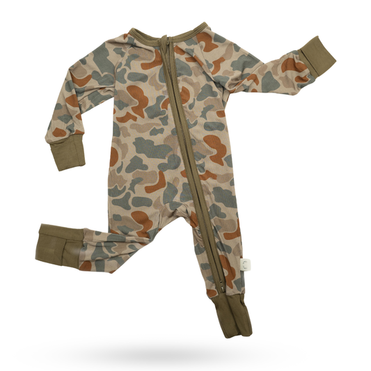 Bow Crew Apparel "The Backwoods" Baby Zippy