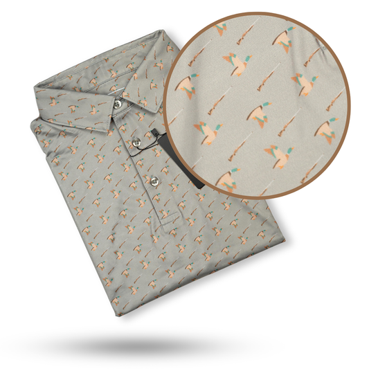 Bow Crew Apparel  "One More Pass" Golf Polo