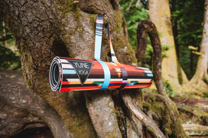 Yune Yoga Mat Pendleton Eagle Rock Tan