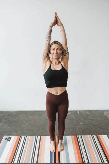 Yune Yoga Mat Pendleton Rancho Arroyo Turquoise