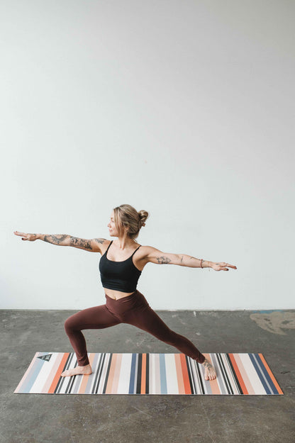Yune Yoga Mat Pendleton Rancho Arroyo Turquoise