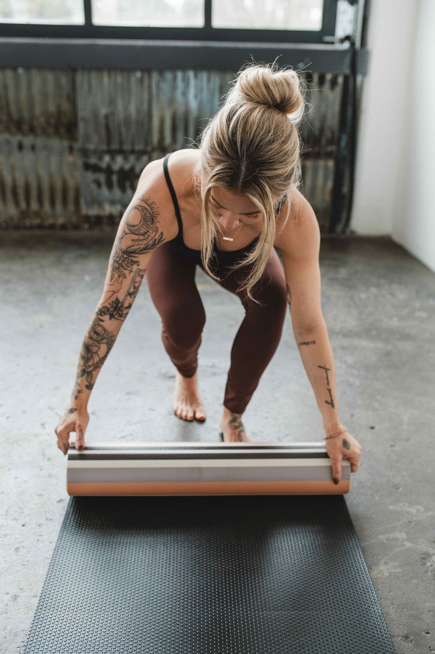 Yune Yoga Mat Pendleton Rancho Arroyo Turquoise