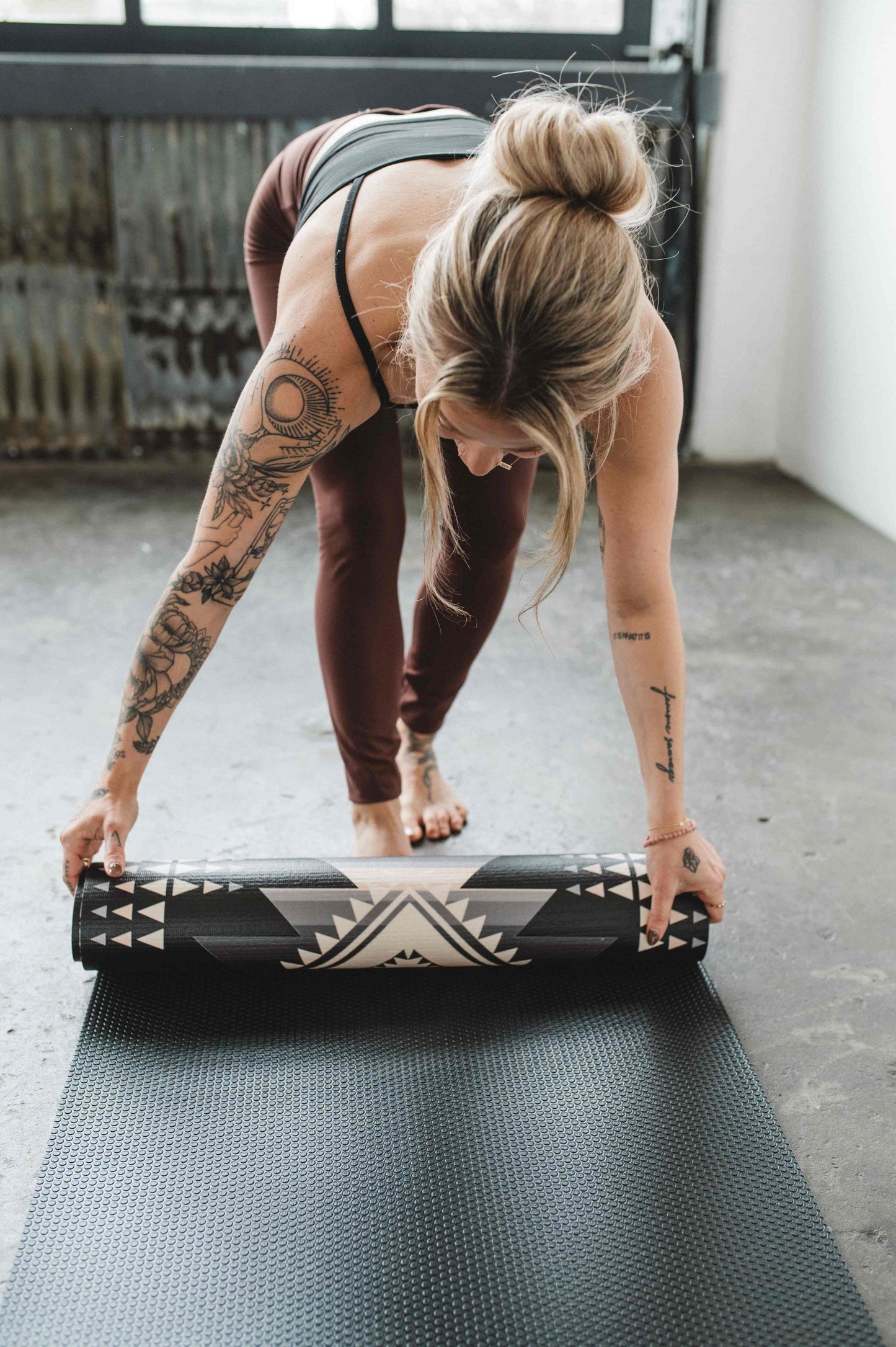 Yune Yoga Mat Buffalo Hills Shadow 6mm
