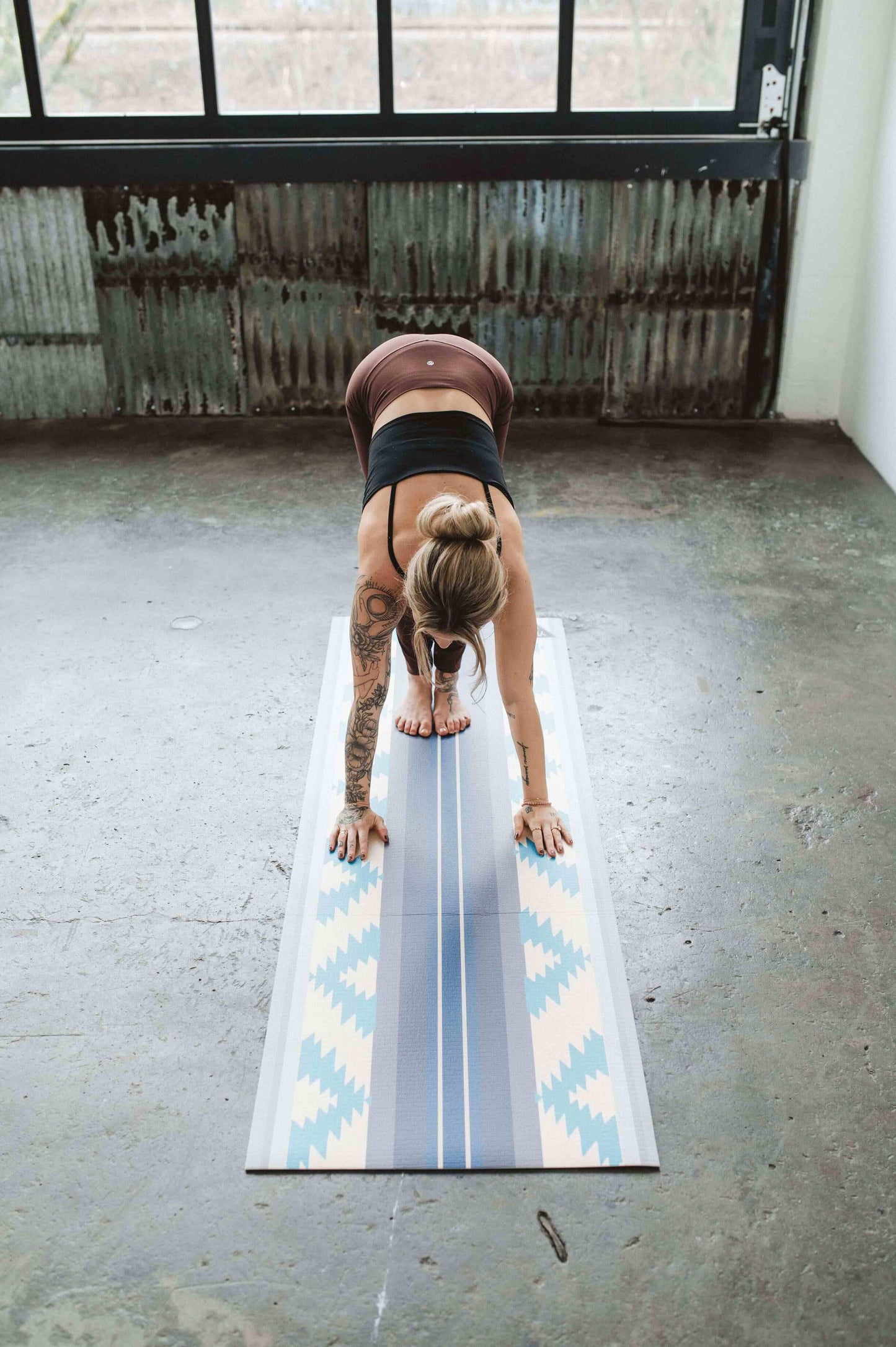 Yune Yoga Pendleton x Yune Yoga Mat Pilot Rock 5mm