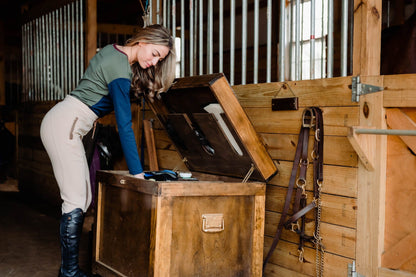 Redingote Jogger Knee Patch Breech - Tan