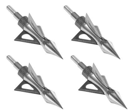 Killz ZEUS BREACH BROADHEADS (4 PACK)-COMES WITH BOTH 100/125 GR TIPS
