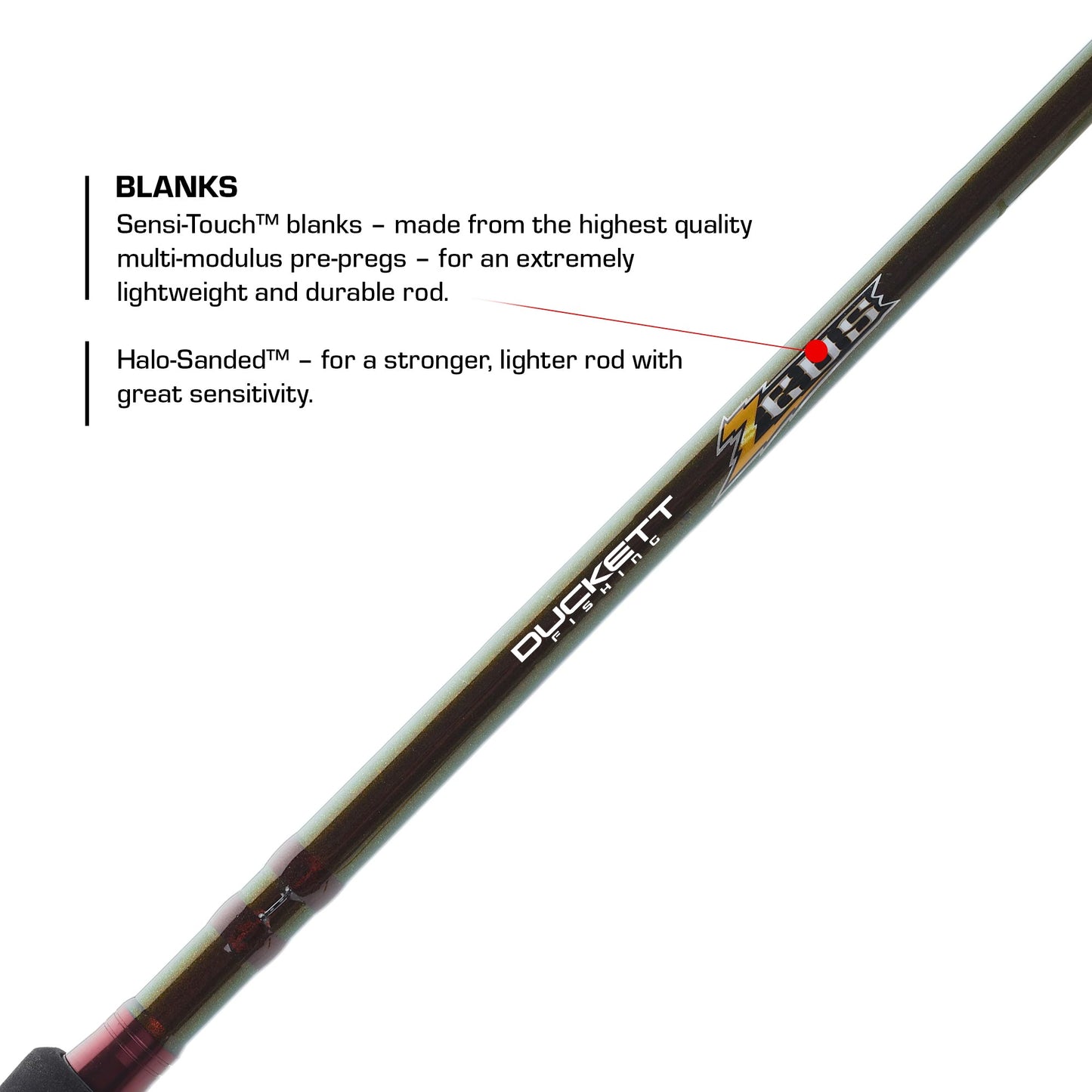 Duckett Zeus Series Rods