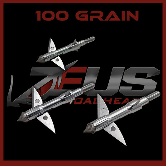 KILLZ ZEUS 100 GRAIN BROADHEADS (3 PACK)