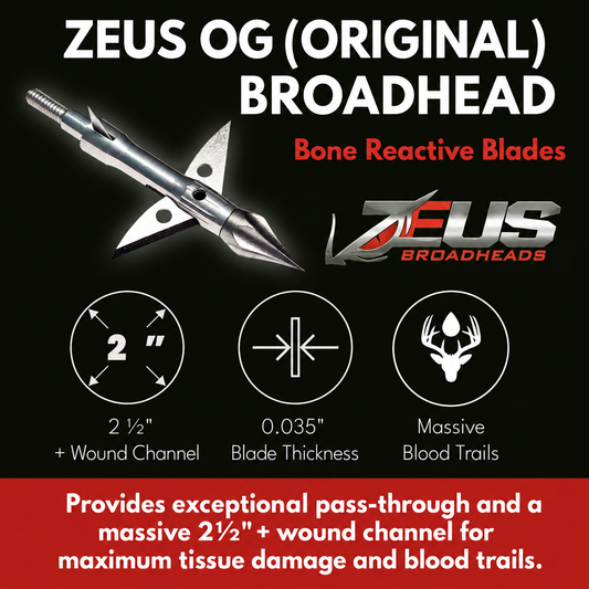 KILLZ ZEUS 100 GRAIN BROADHEADS (3 PACK)