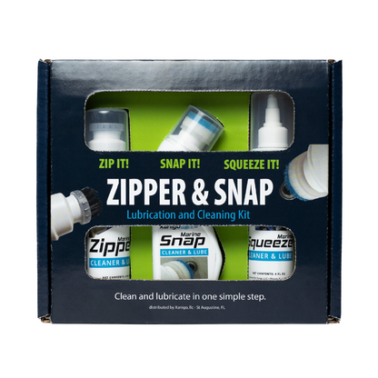 Xanigo Marine Zipper and Snap Lube Set