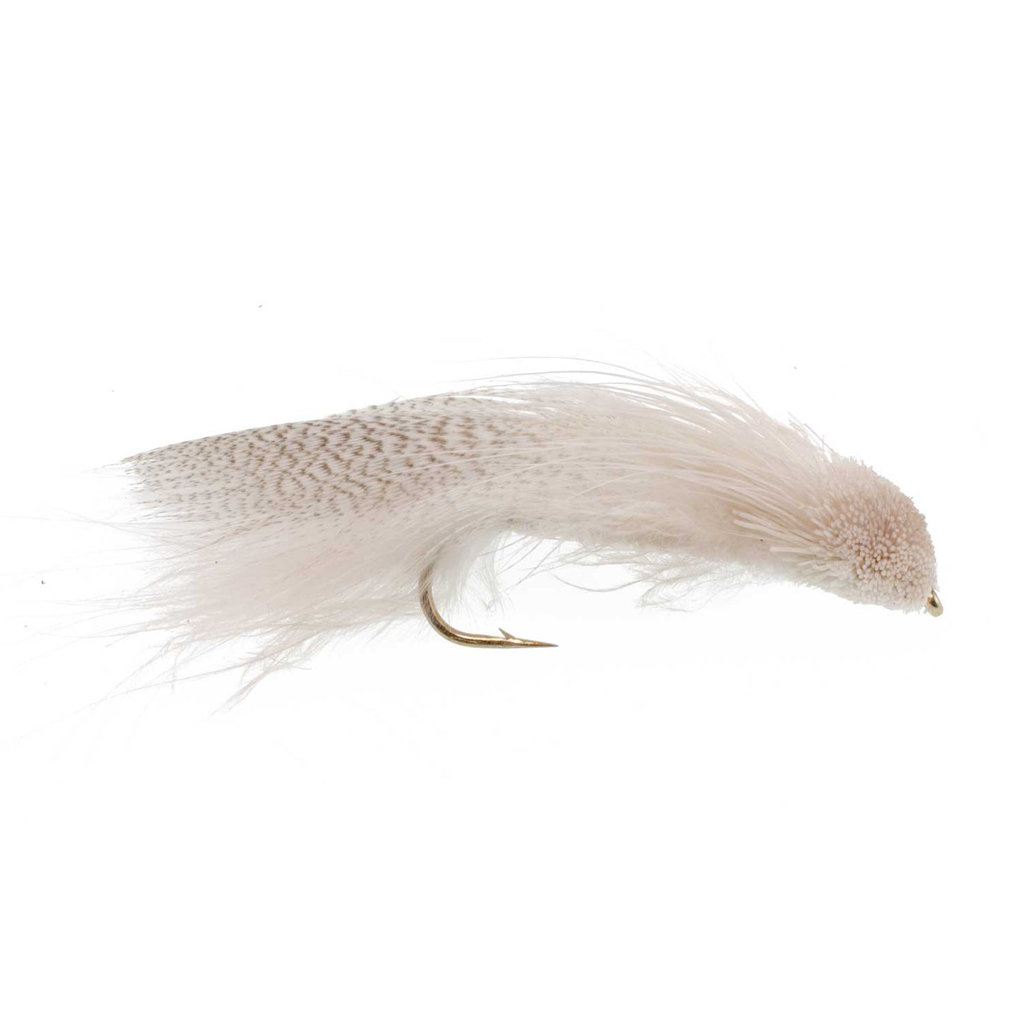 The Fly Fishing Place Galloup's Zoo Cougar White Streamer Fly - 6 Flies Size 4