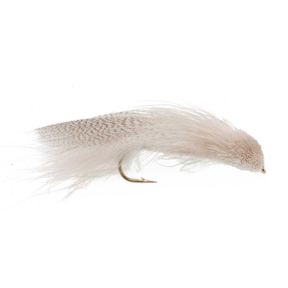 The Fly Fishing Place 3 Pack Galloup's Zoo Cougar White Streamer Fly - Size 4