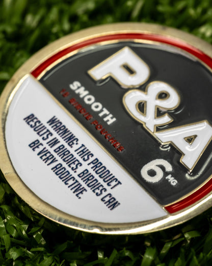 Pins and Aces 6 Milly - Smooth Ball Marker