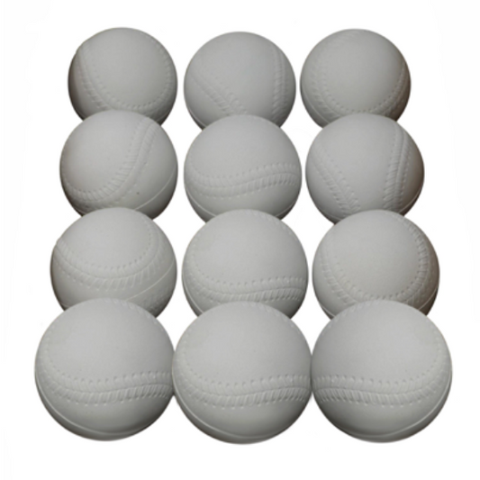 Barnett A-119 baseball balls for throwing machine, size 9'', white, 12 pieces