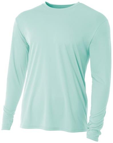 Clouser's 44+ UPF Cooling Performance Long Sleeve Shirts with Logo