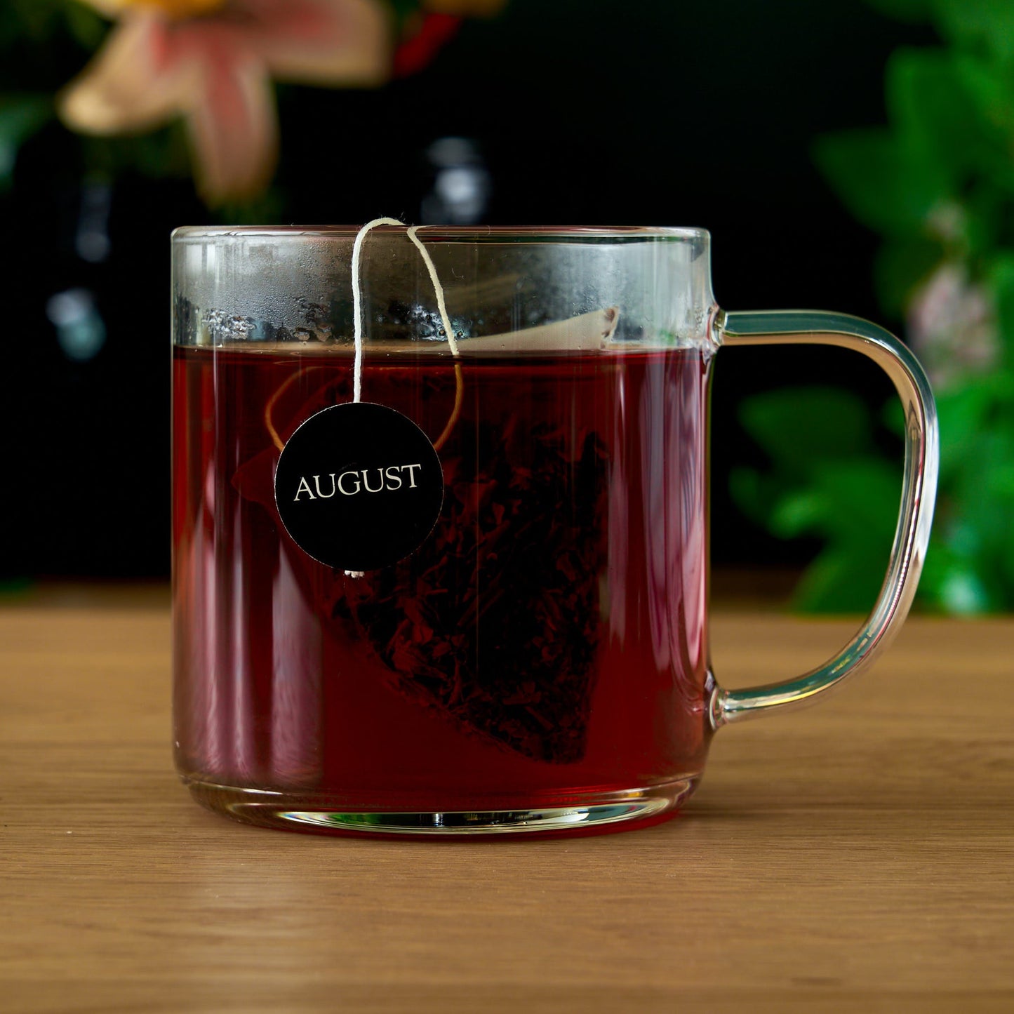 August Uncommon Tea Jet Black - Roasty Coffee Black Tea - 15 Tea Bags