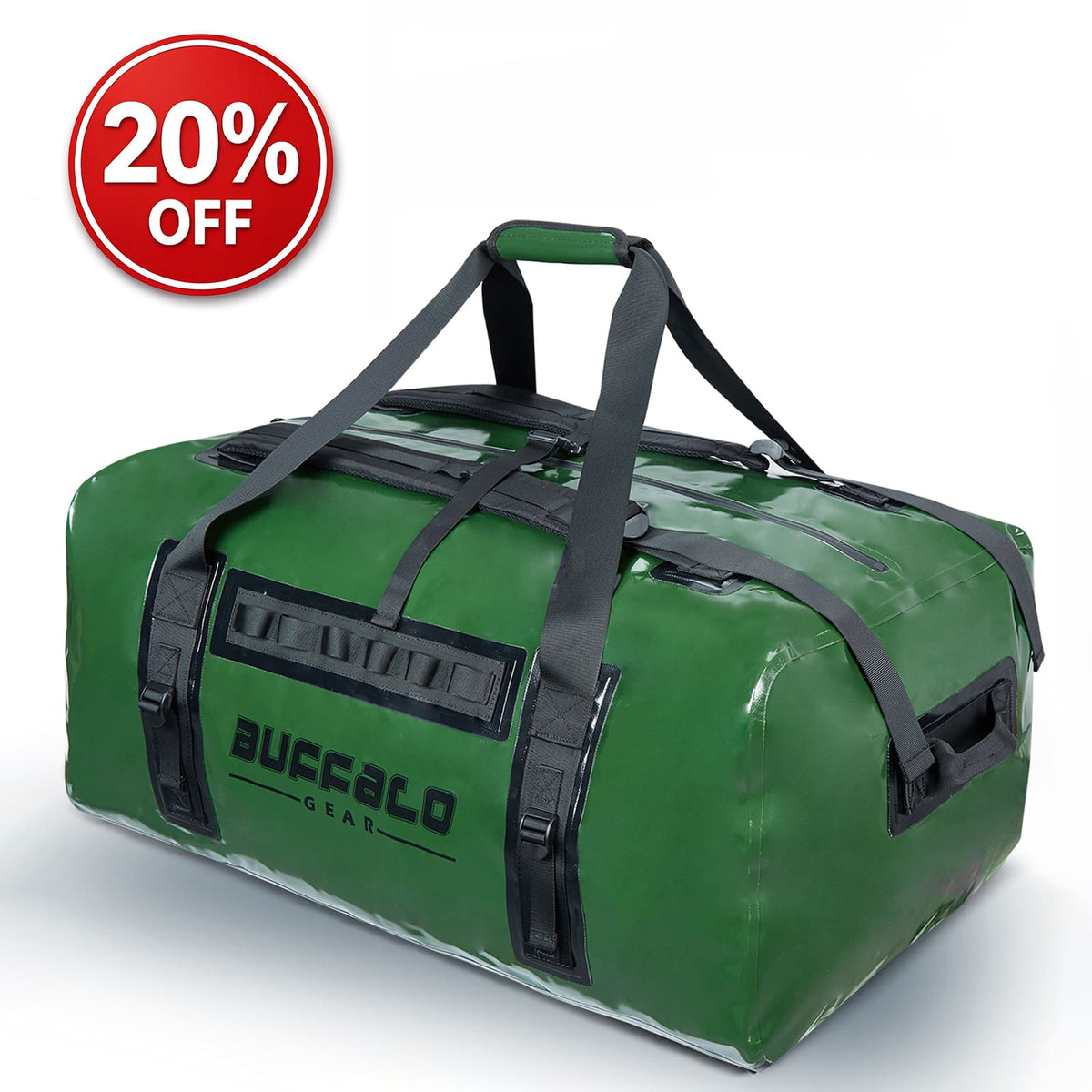 Buffalo Gear 159QT Duffel Bag With Waterproof Zipper