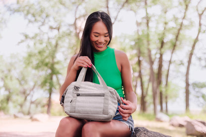 Picnic Time Midday Quilted Washable Insulated Lunch Bag