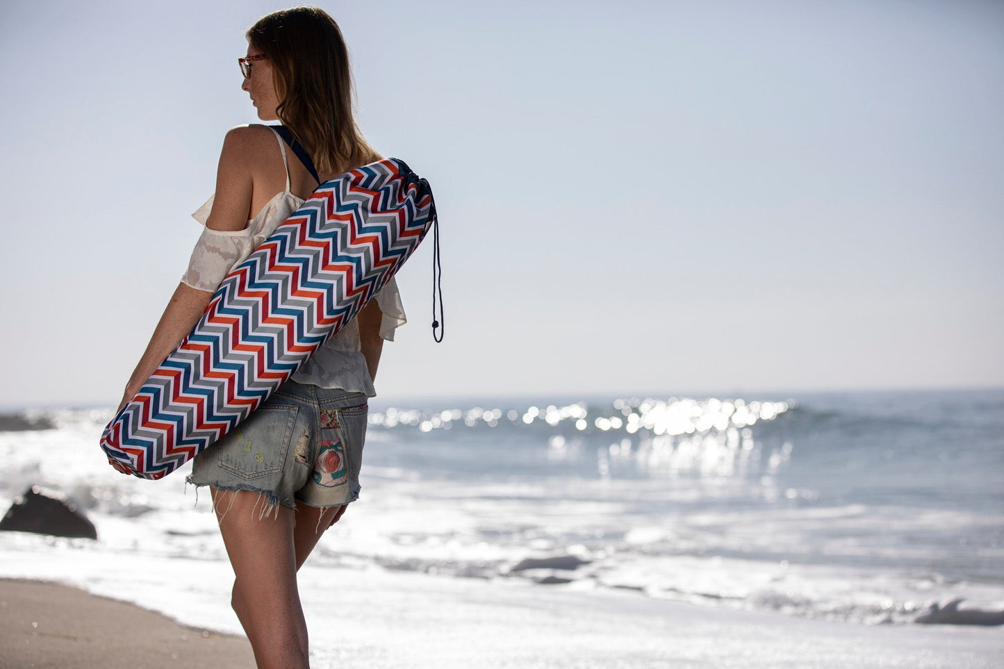 Picnic Time Tranquility Beach Chair with Carry Bag