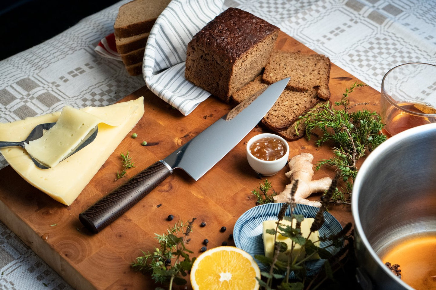 A&C Chef Knife - Wenge - Angler's Pro Tackle & Outdoors