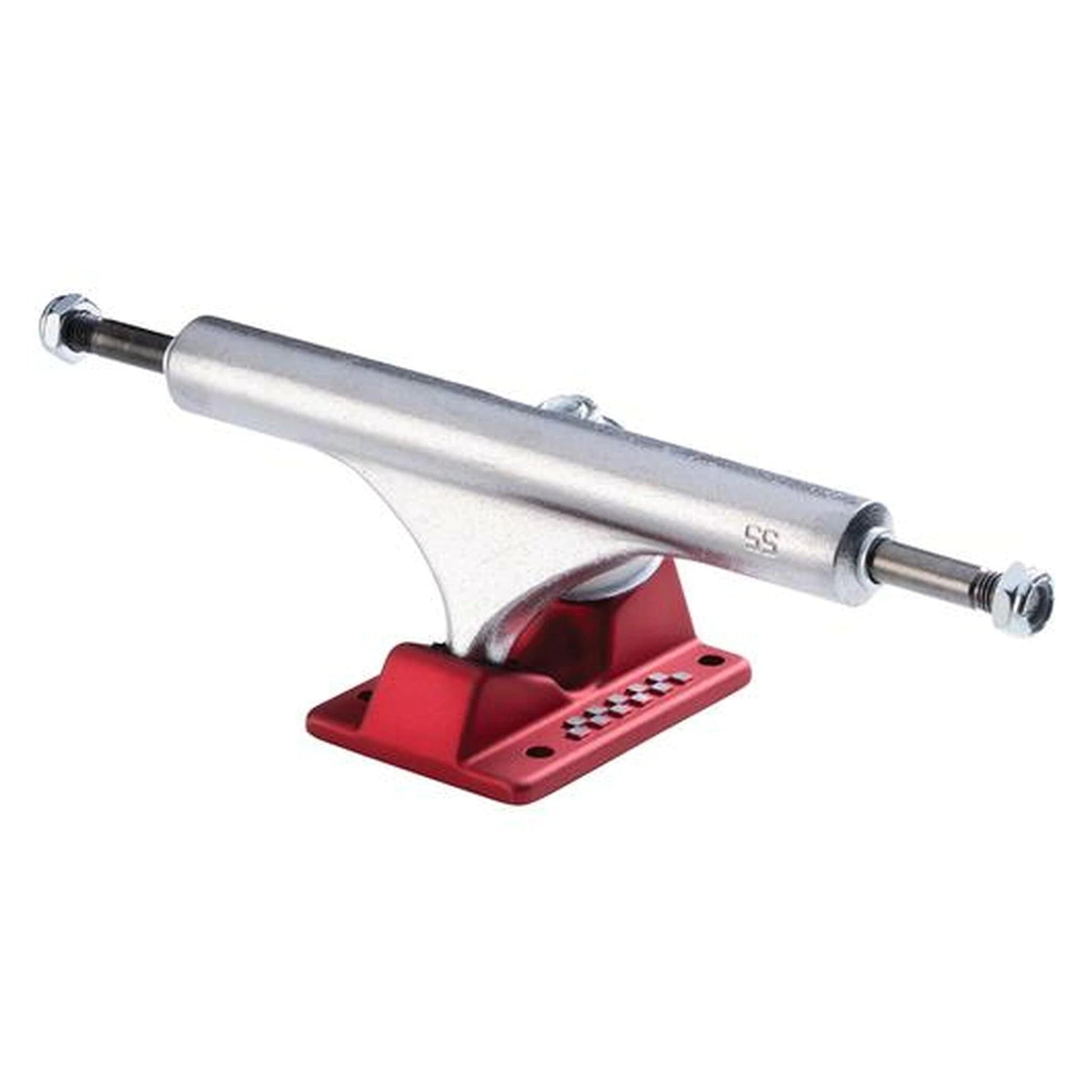 Ace Trucks 55 Classic High 6.375" - Polished/Red (Set of 2) - Angler's Pro Tackle & Outdoors