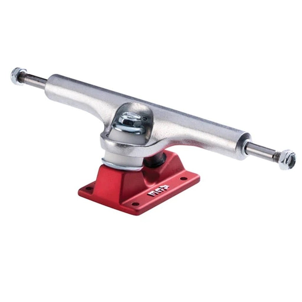 Ace Trucks 55 Classic High 6.375" - Polished/Red (Set of 2) - Angler's Pro Tackle & Outdoors