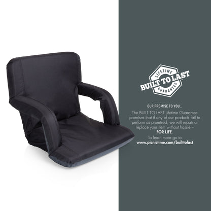 Picnic Time Ventura Portable Reclining Stadium Seat