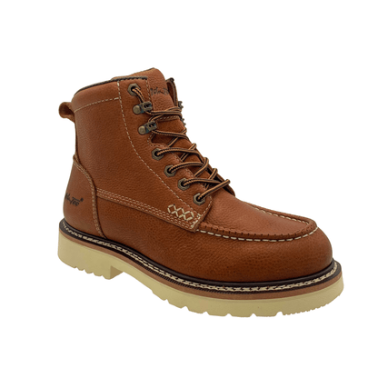 Adtec Apex: Men's 6" Moc Toe - Saddle Tan 9191 - Angler's Pro Tackle & Outdoors