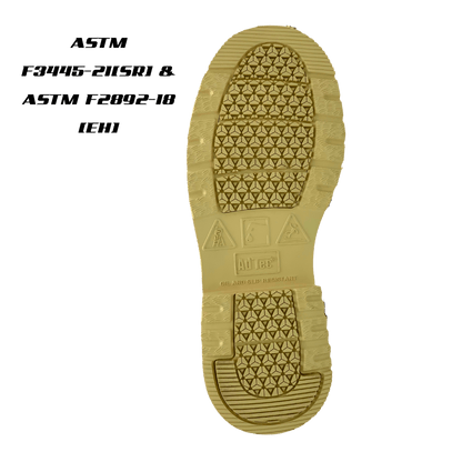 Adtec Apex: Men's 6" Moc Toe - Saddle Tan [Composite Safety Toe] 9181 - Angler's Pro Tackle & Outdoors