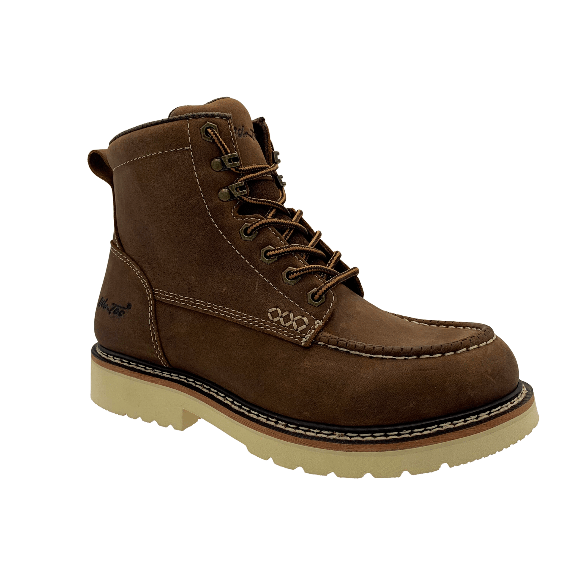 Adtec Apex: Men's 6" Moc Toe - Whiskey Brown 9190 - Angler's Pro Tackle & Outdoors