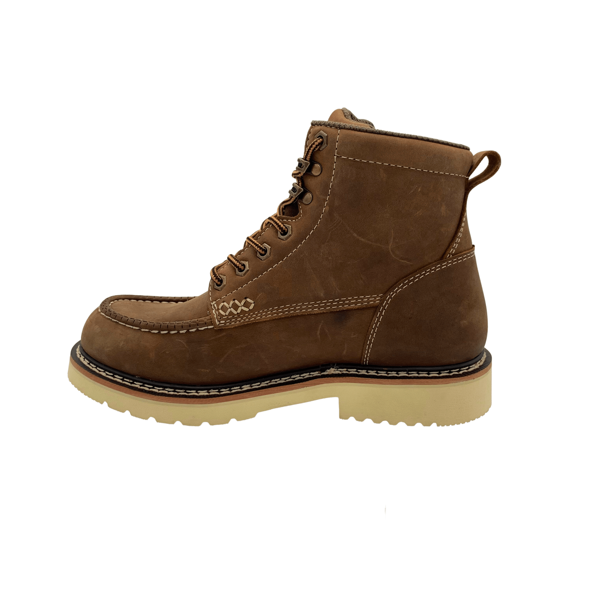 Adtec Apex: Men's 6" Moc Toe - Whiskey Brown 9190 - Angler's Pro Tackle & Outdoors